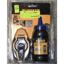 DEWALT 30FT COMPACT CHALK REEL KIT