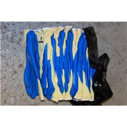 PACKAGE OF 12 PAIRS LOMAC SIZE L WORK GLOVES