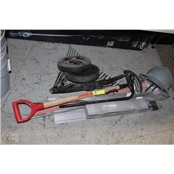 PICK HEAD & ASSORTED TOOLS