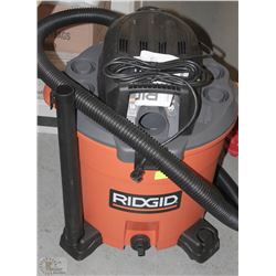 RIDGID WET/DRY VAC 16GAL 5HP