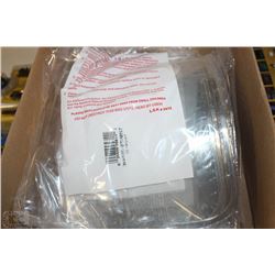 CASE OF 12 CLEAR VISORS