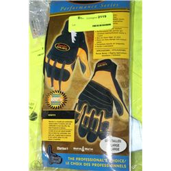 PAIR OF GANDER GOLDEN SZ 2XL RESCUE WORKER/RIGGING