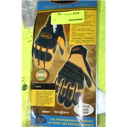 PAIR OF GANDER GOLDEN SZ 2XL RESCUE WORKER/RIGGING