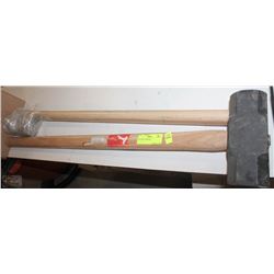 2 SLEDGE HAMMERS