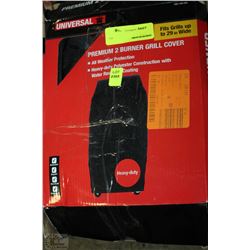 UNIVERSAL PREMIUM 2 BURNER GRILL COVER FITS