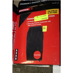UNIVERSAL PREMIUM 2 BURNER GRILL COVER FITS