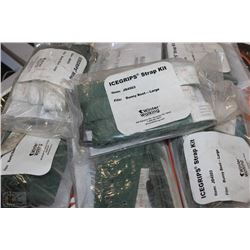 7 PAIR OF ICE GRIPS STRAP KIT SIZE L