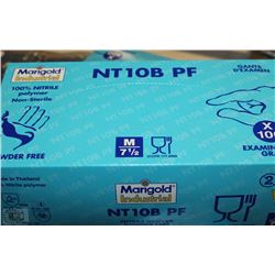 MARIGOLD INDUSTRIES SIZE M NITRILE EXAMINATION