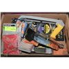 Image 1 : FLAT OF STORE RETURN ITEMS INCL TAPE MEASURE,