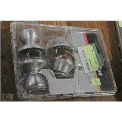 KWIK SET KEYED ENTRY LOCK SET