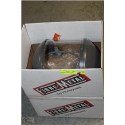 2 NEW FIBERGLASS FULL FACE SHIELDS