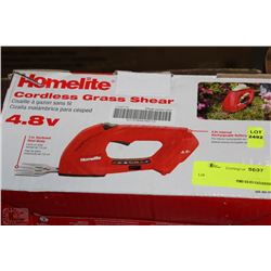 HOMELITE CORDLESS GRASS SHEAR