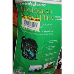 TOTALPOND PRESSURIZED BIOLOGICAL POND FILTER WITH
