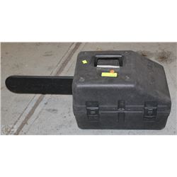 HOMELITE 42CC GAS CHAINSAW IN CASE