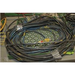 TRAY WITH TWO HEAVY DUTY WORK LIGHTS