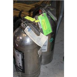 PAIR OF COMMERCIAL STAINLESS FOOD GRADE FIRE