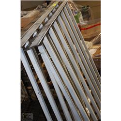 LOT OF 4 LARGE WINDOW SECURITY BARS