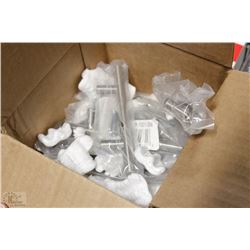 BOX OF CUPBOARD HANDLES