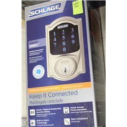 SCHLAGE TOUCH SCREEN DEADBOLT WITH ALARM
