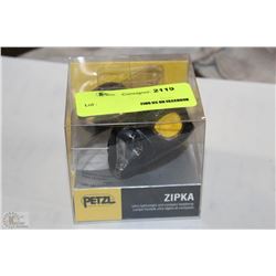 PETZL ZIPKA ULTRA LIGHTWEIGHT COMPACT HEAD LAMP