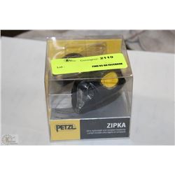 PETZL ZIPKA ULTRA LIGHTWEIGHT COMPACT HEAD LAMP
