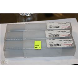 LOT OF 3 CLEAN-LINE 1"X6 MASONRY BITS