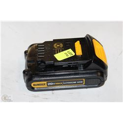 DEWALT 20V MAX/LITHIUM ION BATTERY