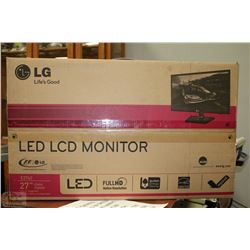 NEW LED 27' MONITOR WITH HDMI PORTS ENERGY STAR