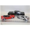 Image 1 : 3 COLLECTIBLE DIE CAST CARS 67 PLYMOUTH GTX,VIPER,
