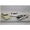 Image 1 : 3 COLLECTIBLE DIE CAST CARS 1955 BEL AIRE. CHEVY