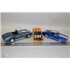 Image 1 : LOT OF 3 COLLECTIBLE DIE CAST 1967 SHELBY GT,CAT