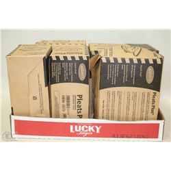 BOX OF DISPOSABLE PLEATS PLUS RESPIRATORS