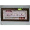 Image 1 : LOVE MAKES OUR HOUSE HOME PICTURE