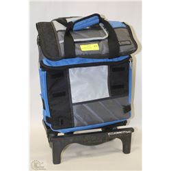 COLUMBIA SOFT COOLER WITH WHEELS AND HANDLE