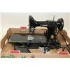 Image 1 : SINGER SEWING MACHINE WITH PEDAL