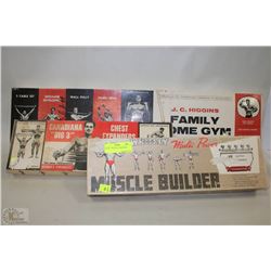 LOT OF 3 VINTAGE EXERCISERS