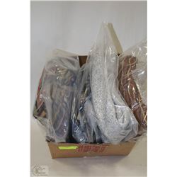 BOX W/6 NEW MEN'S PULLOVERS - TWO SIZE