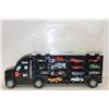 Image 1 : LARGE HOT WHEELS TRANSPORT TRUCK FILLED WITH HOT