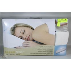 DREAMZONE FULL BODY MEMORY FOAM PILLOW