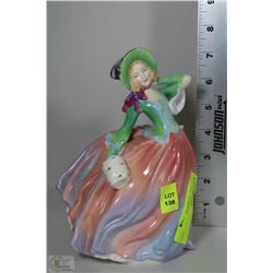 ROYAL DOUTON AUTUMN BREEZES PORCELAIN FIGURINE