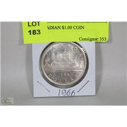 1966 CANADIAN $1.00 COIN