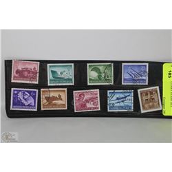 GERMAN MILITARY STAMP SET