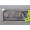 Image 1 : 1954 CANADIAN $10.00 BILL