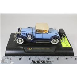 SCALE MODEL VINTAGE 1930 PIERCE ARROW MODEL B CAR