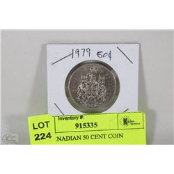 1979 CANADIAN 50 CENT COIN