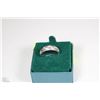 Image 1 : MENS 10KT WHITE GOLD RING WITH DIAMOND ACCENTS