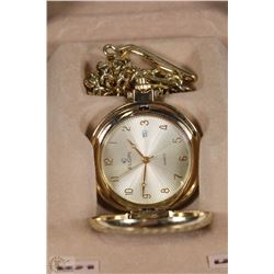 ESTATE PREMIERE QUARTZ ELGIN POCKETWATCH IN