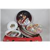 Image 1 : LOT OF COLLECTIBLE PLATES INCL ELVIS