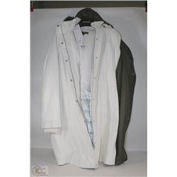 DANIER LADIES BRAND NEW WHITE LEATHER JACKET