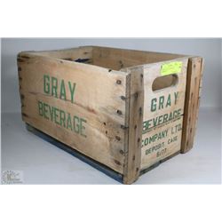 VINTAGE "GREY BEVERAGE COMPANY" -